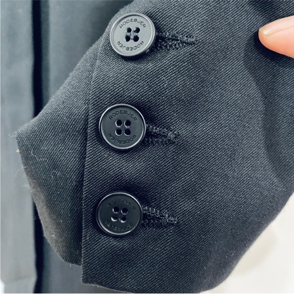 Rodebjer asymmetrical tuxedo cropped blazer NEW - Picture 8 of 13